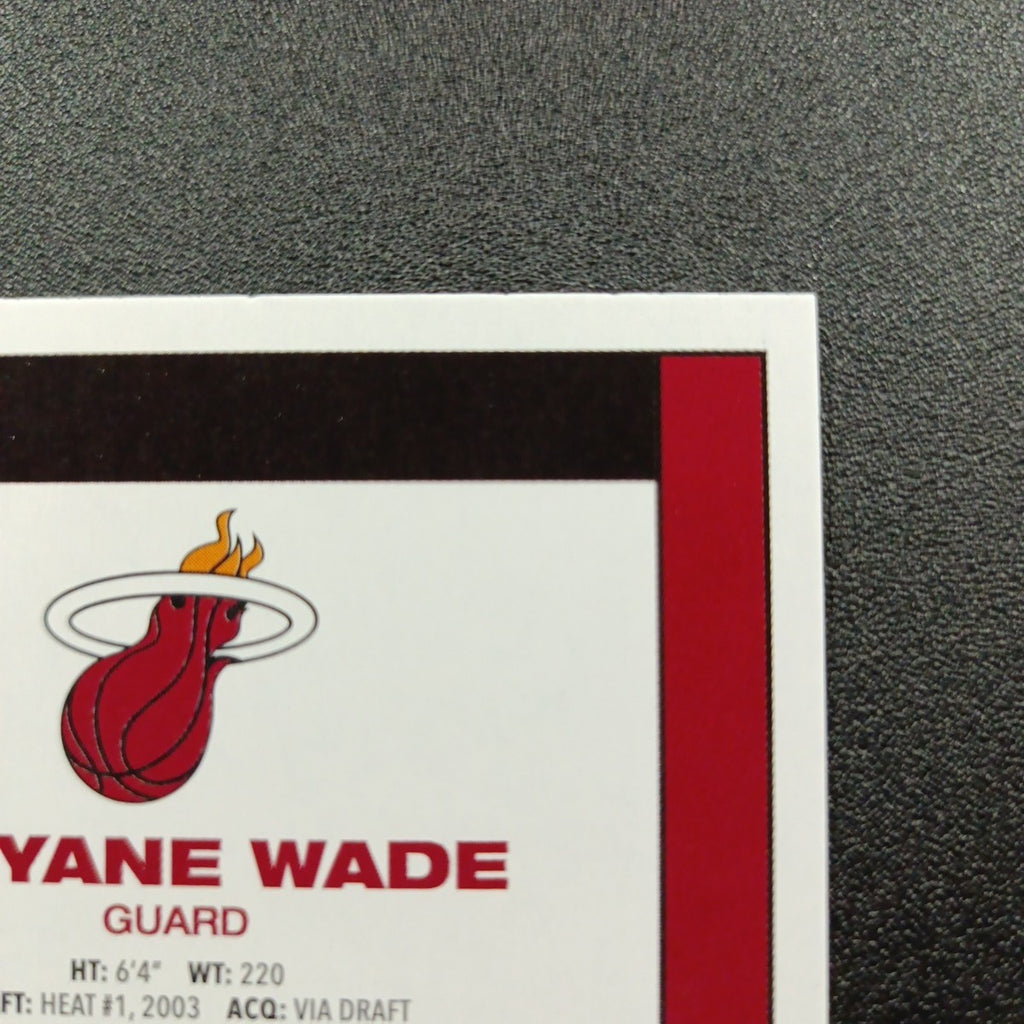 2025-26 Topps Basketball Card Dwyane Wade Silver Foil 45th Anniversary