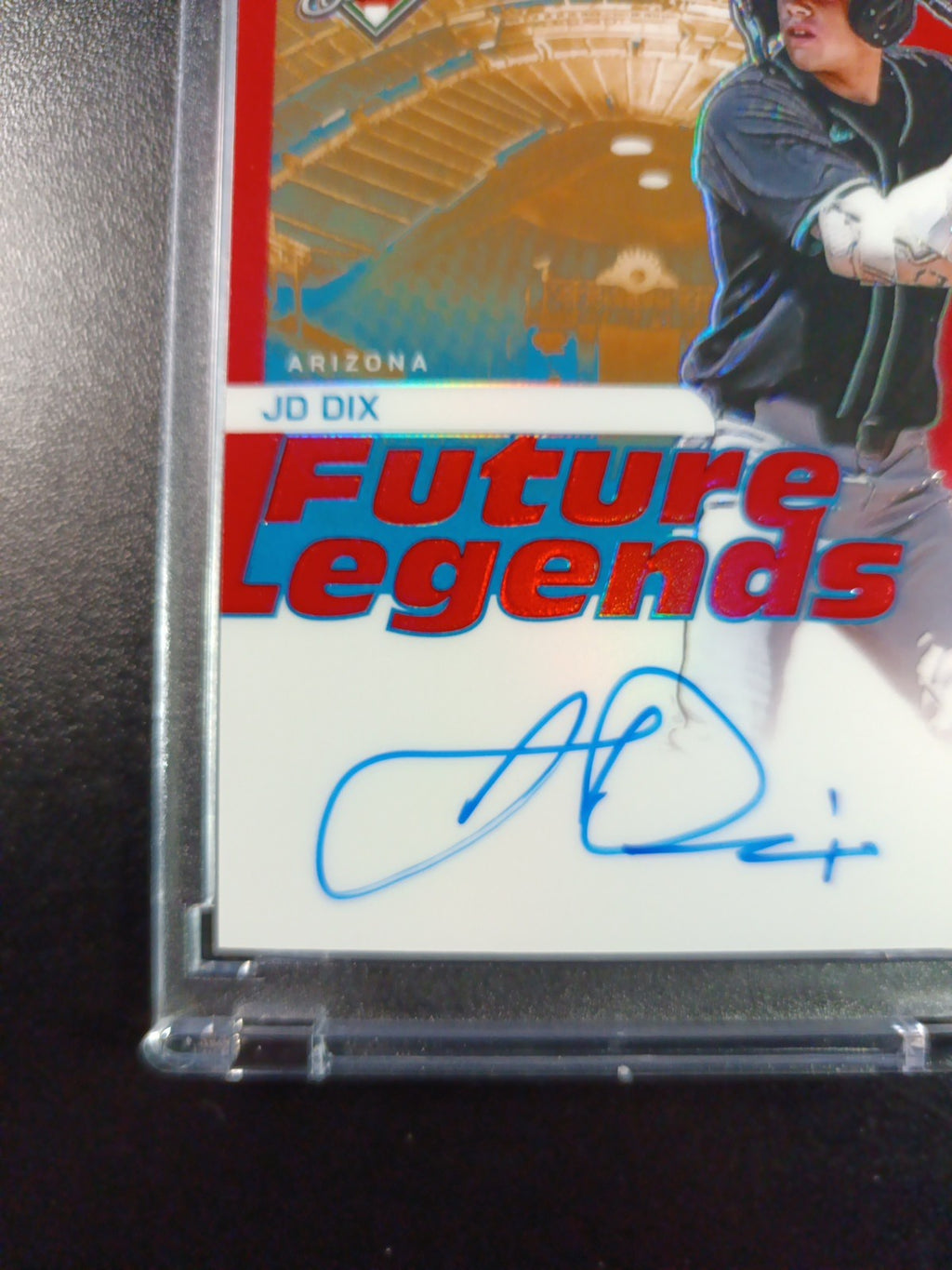 # /99 Rookie On Card Autograph JD Dix Prospect Rare Baseball Card Diamondbacks