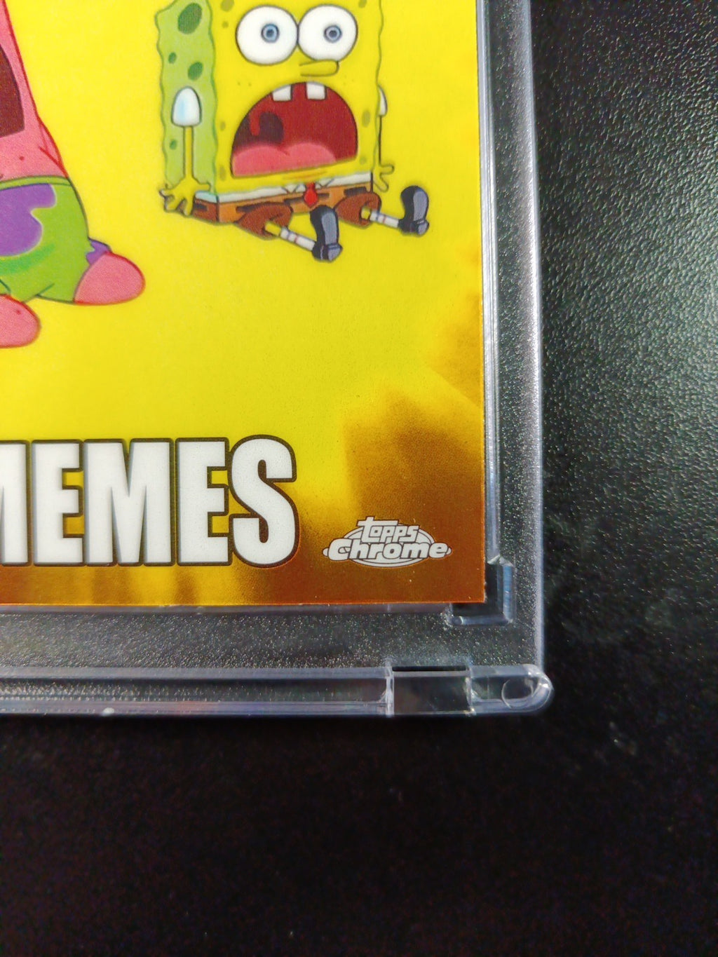 SpongeBob Masterful Memes Surprised Patrick & SpongeBob Card Topps Case Hit MM-7
