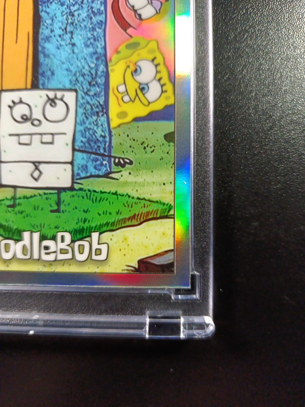 SpongeBob DoodleBob #2 Refractor Parallel Trading Card Topps Chrome 2025