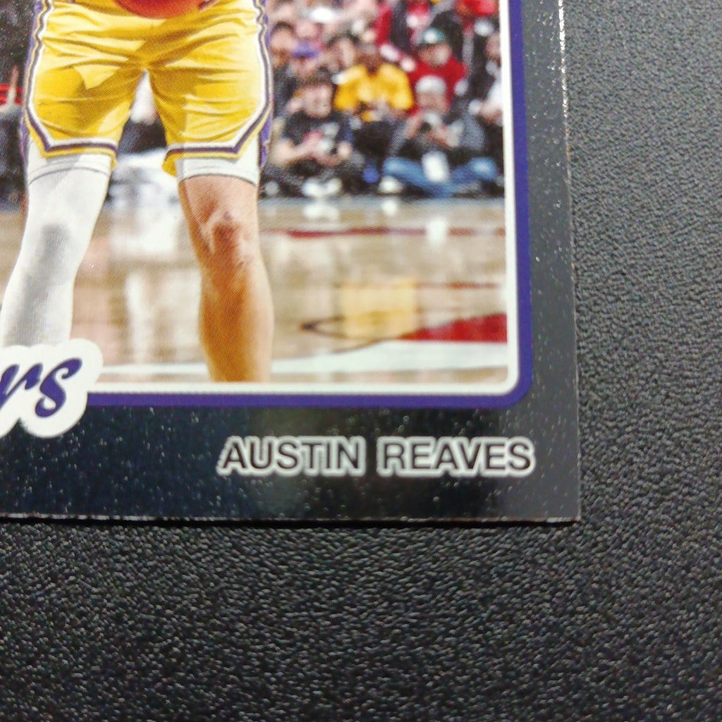 2025-26 Topps Basketball Card Austin Reaves Silver Foil 45th Anniversary
