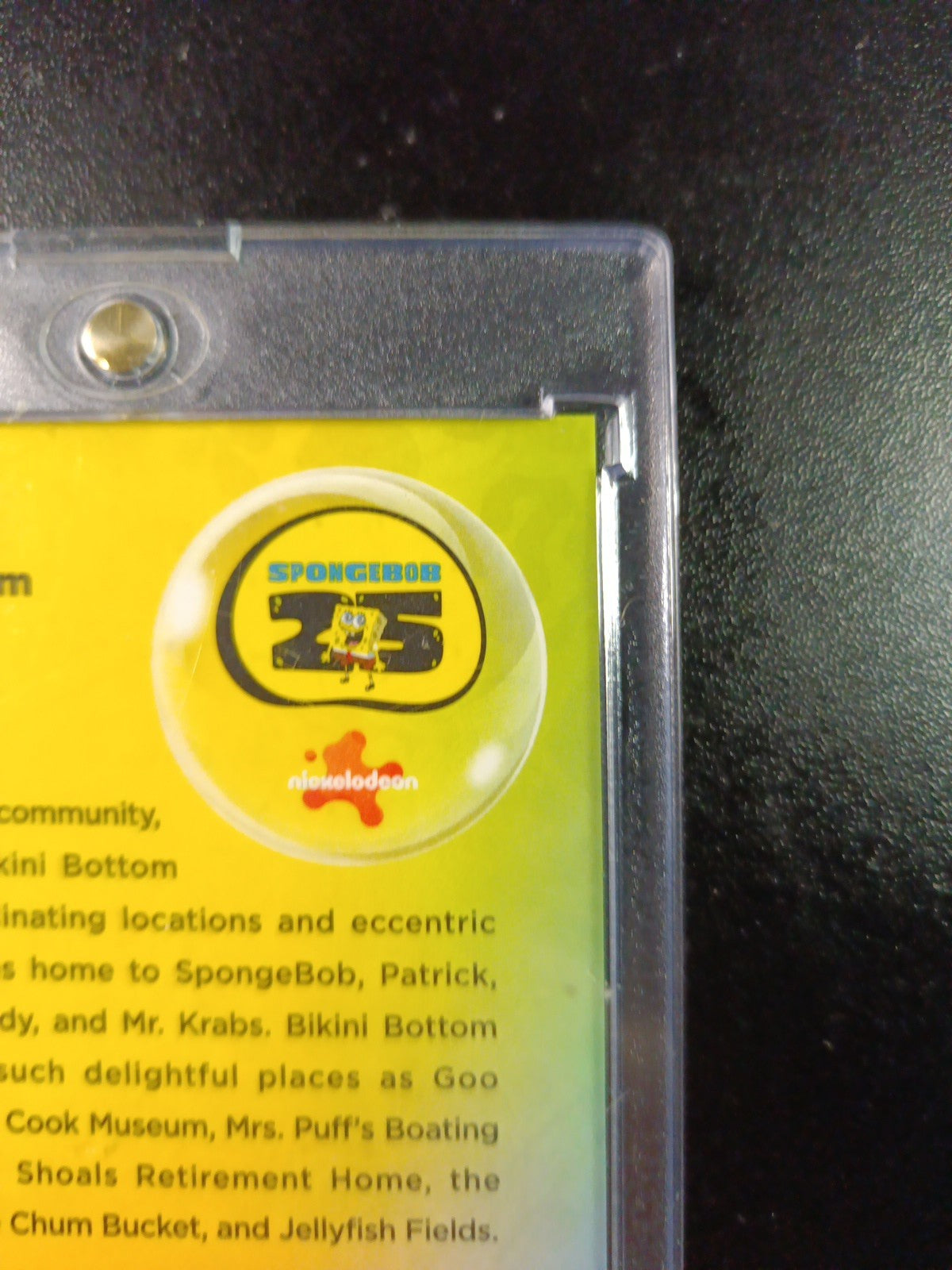 SpongeBob #3/25 Bikini Bottom Orange Refractor Card Topps Case Hit Low Number 