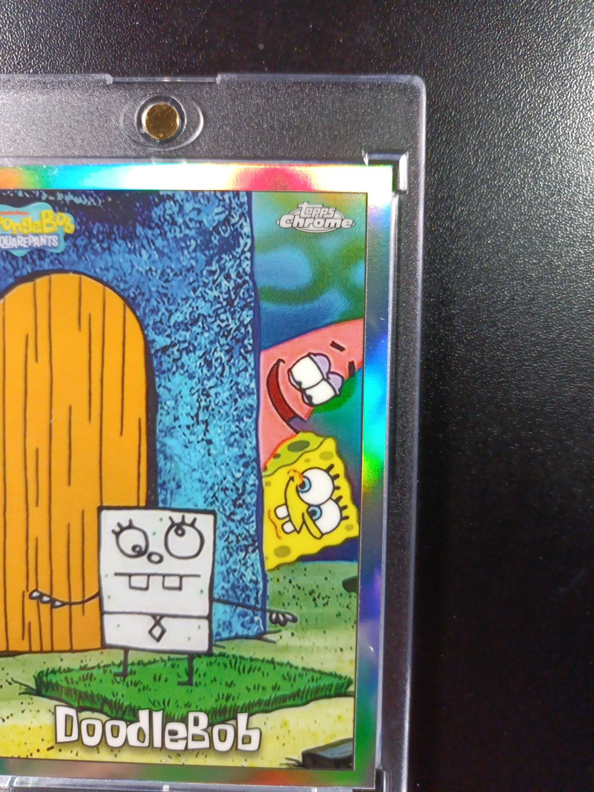 SpongeBob DoodleBob #2 Refractor Parallel Trading Card Topps Chrome 2025