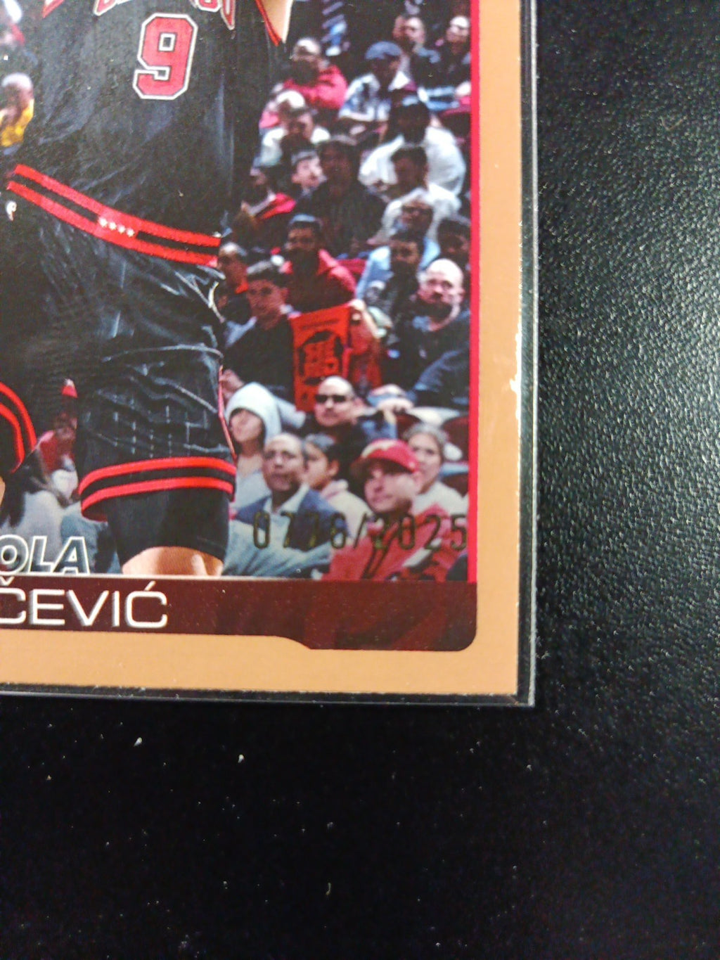# /2025 Nikola Vucevic Gold Card 2025-26 Topps Basketball NBA Chicago Bulls
