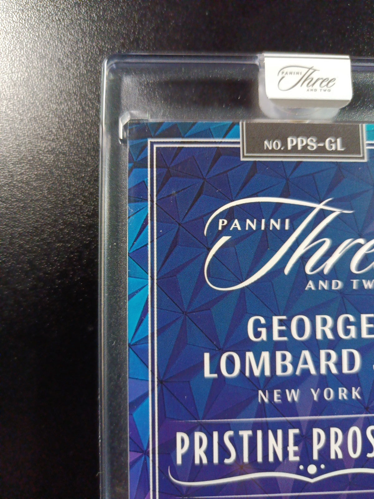 Autograph George Lombard Jr # 2/10 Gold Foil Panini W/ Case Yankees Rookie  /10