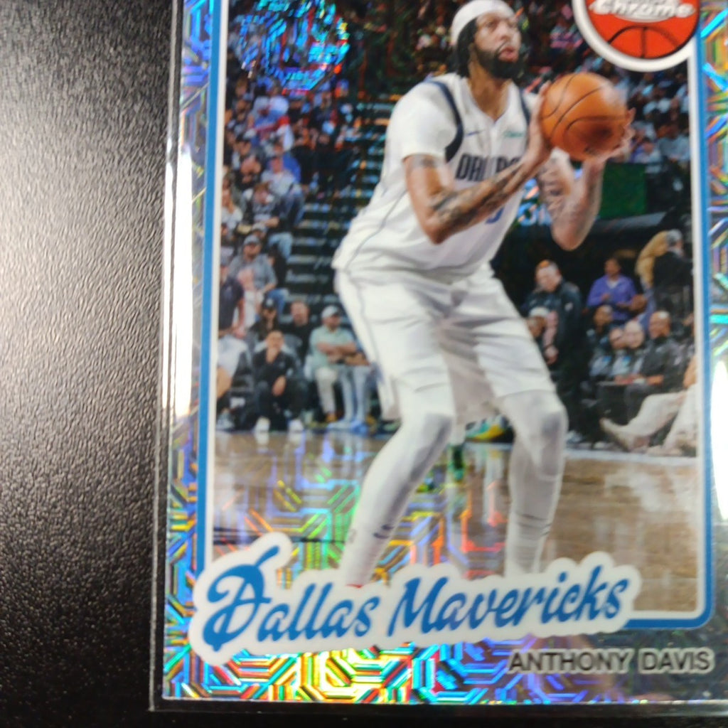 Mojo Refractor Anthony Davis 45th Anniversary Card 25-26 Topps Basketball NBA