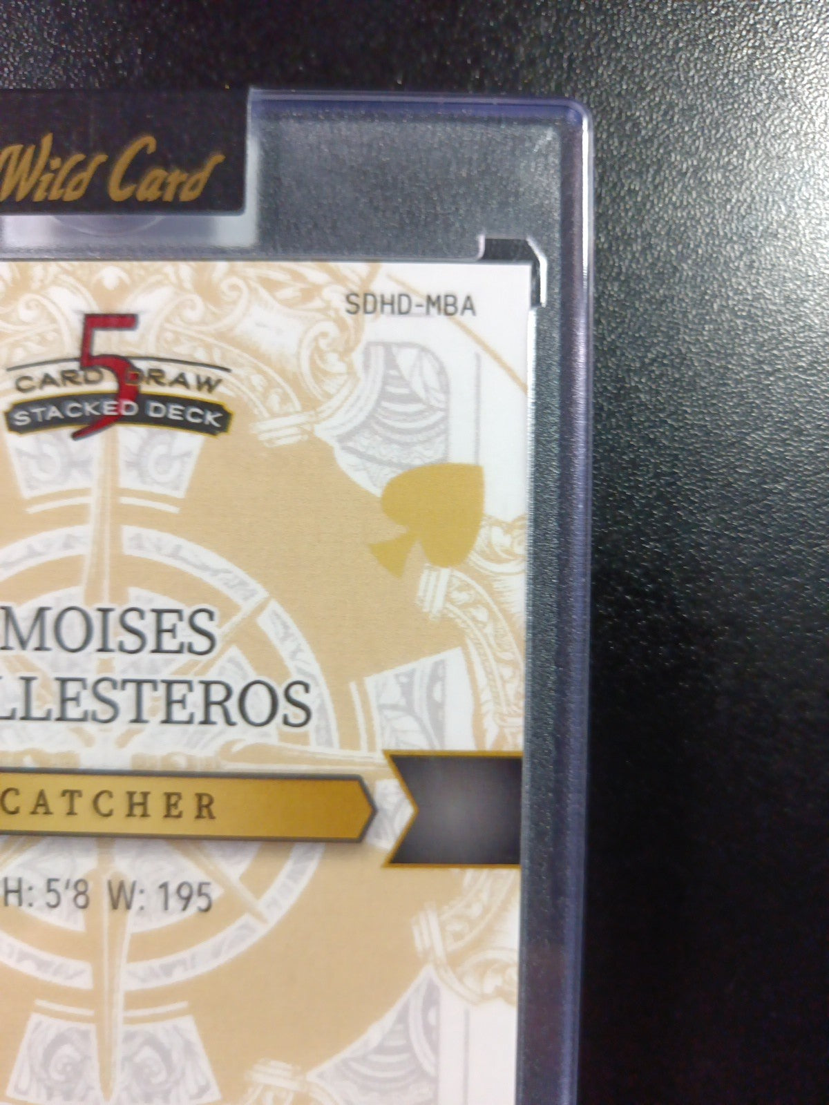 Moises Ballesteros #1/3 Autograph Rare Rookie MLB Baseball Card Wave Prizm