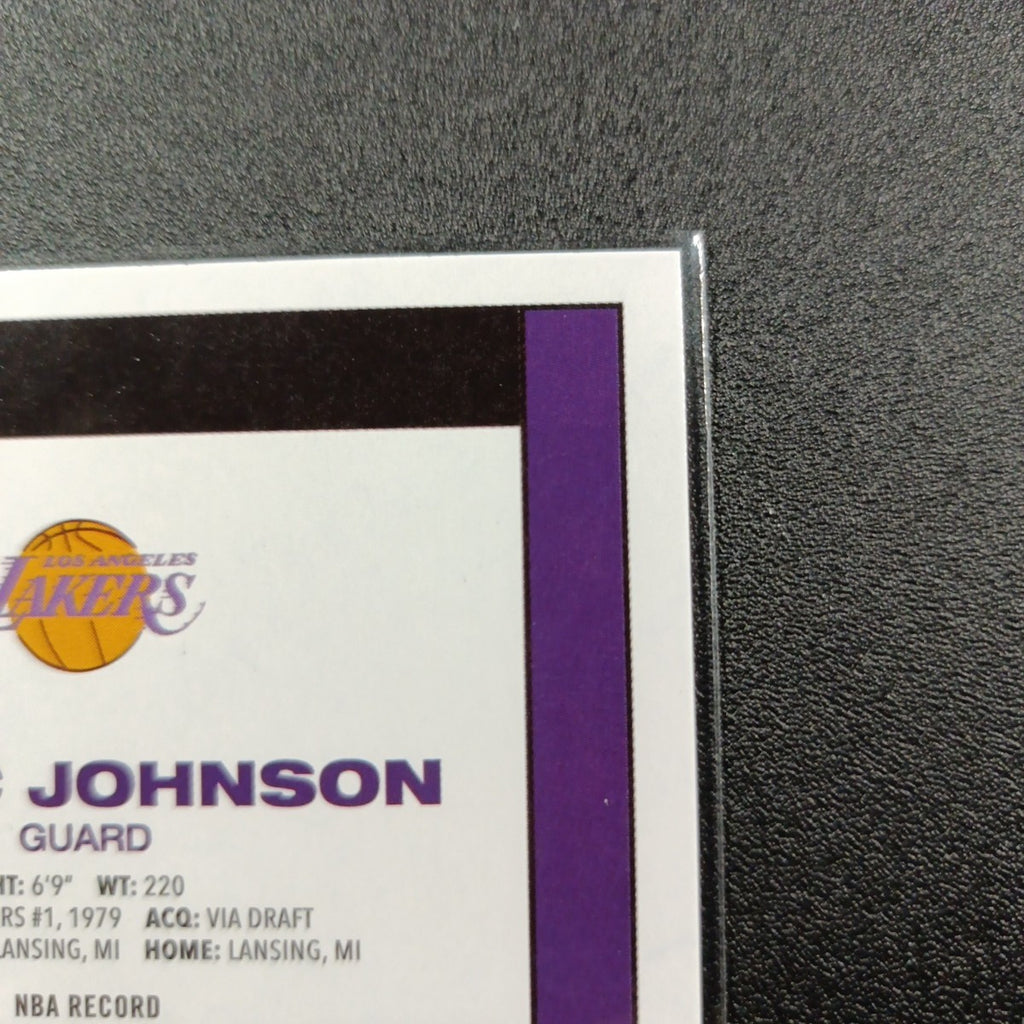 2025-26 Topps Basketball Card Magic Johnson Silver Foil 45th Anniversary