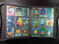 SpongeBob Cards Full Set # 1-200 Every Card In Padded Zipper Binder Topps Chrome