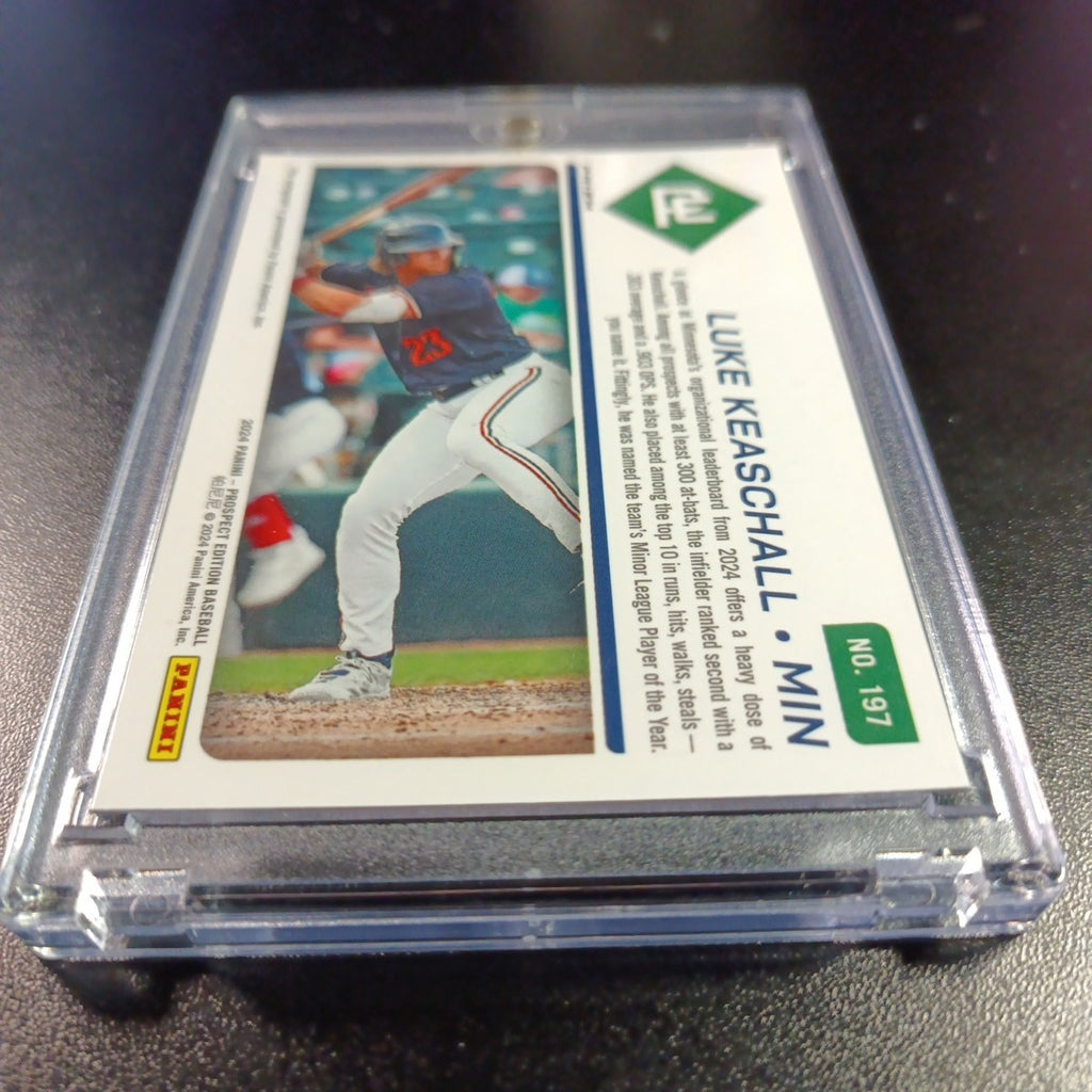 Twins Rookie Autograph Luke Keaschall Prospect Rare Baseball Card 