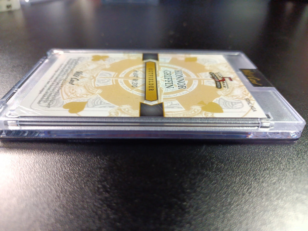 # 2/2 Autograph Konnor Griffin Blue Lava Prizm Refractor Baseball Wild Card