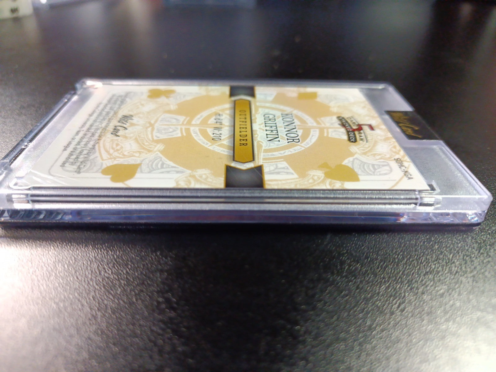 # 2/2 Autograph Konnor Griffin Blue Lava Prizm Refractor Baseball Wild Card