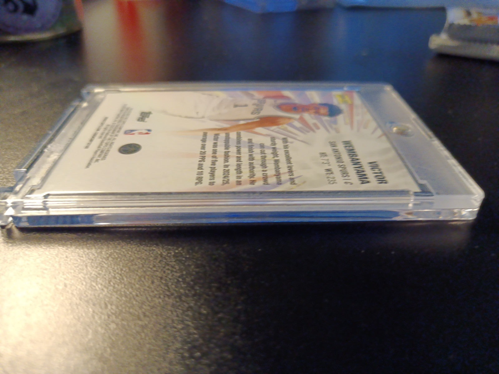 2025-26 Topps Basketball Victor Wembanyama Power Players Silver Foil Case Hit