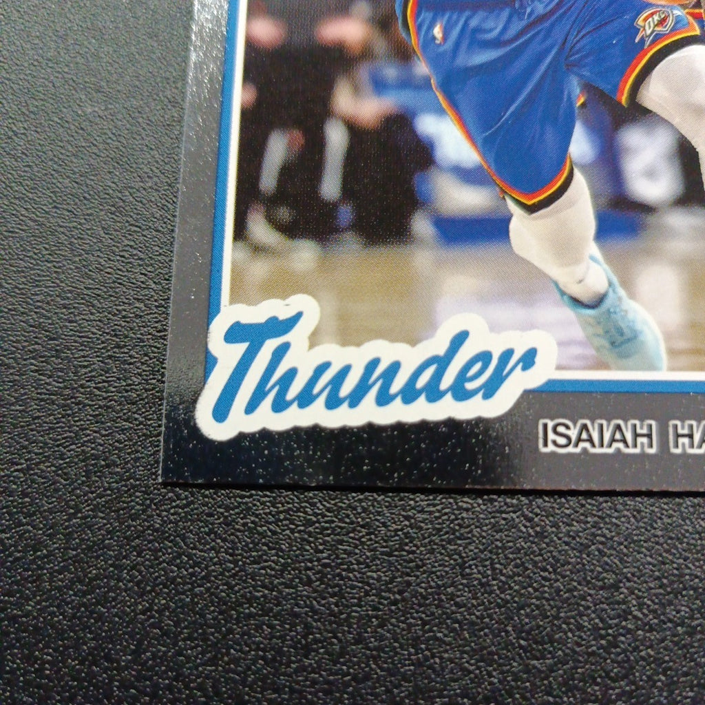 2025-26 Topps Basketball Card Isaiah Hartenstein Silver Foil 45th Anniversary