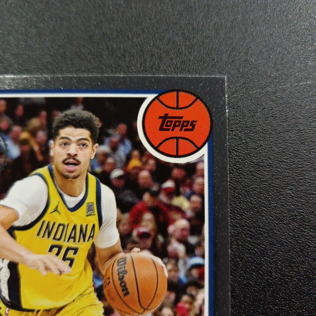 2025-26 Topps Basketball Card Ben Sheppard Silver Foil 45th Anniversary