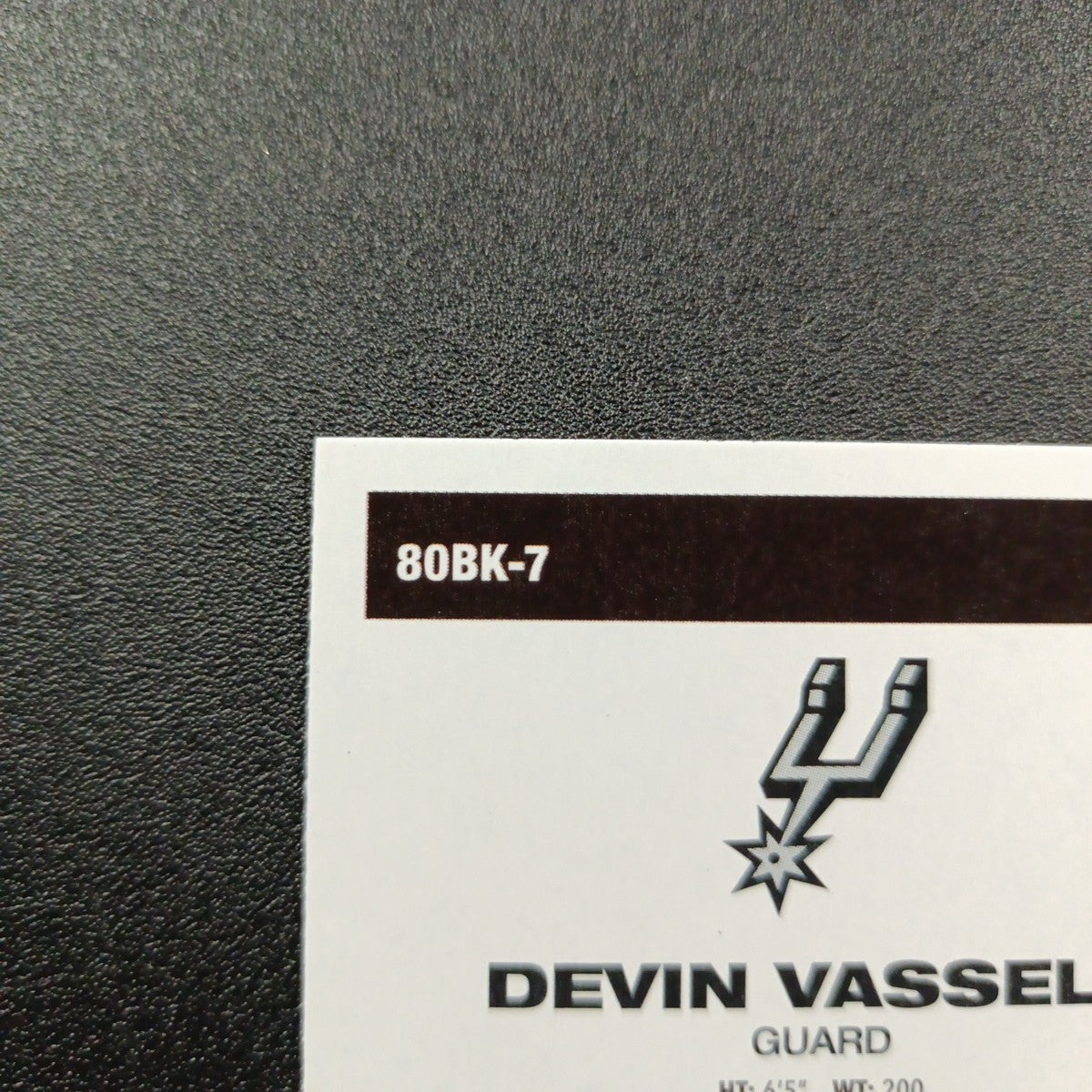 2025-26 Topps Basketball Card Devin Vassell Silver Foil 45th Anniversary