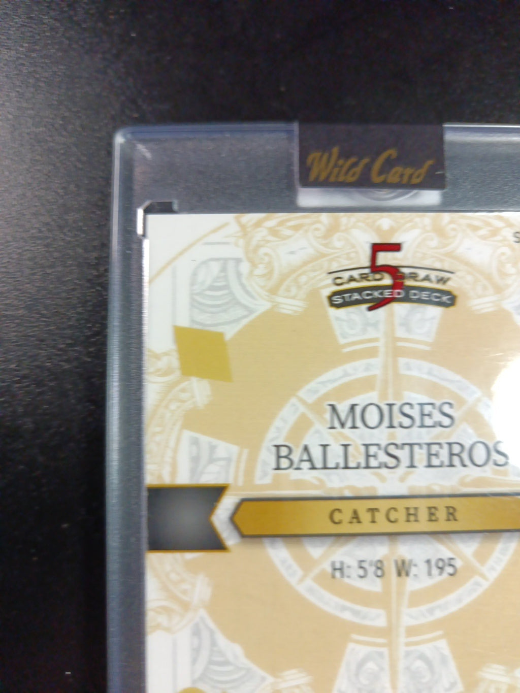 # 1/1 Autograph Moises Ballesteros Rookie Baseball Card Disco Prizm Refractor