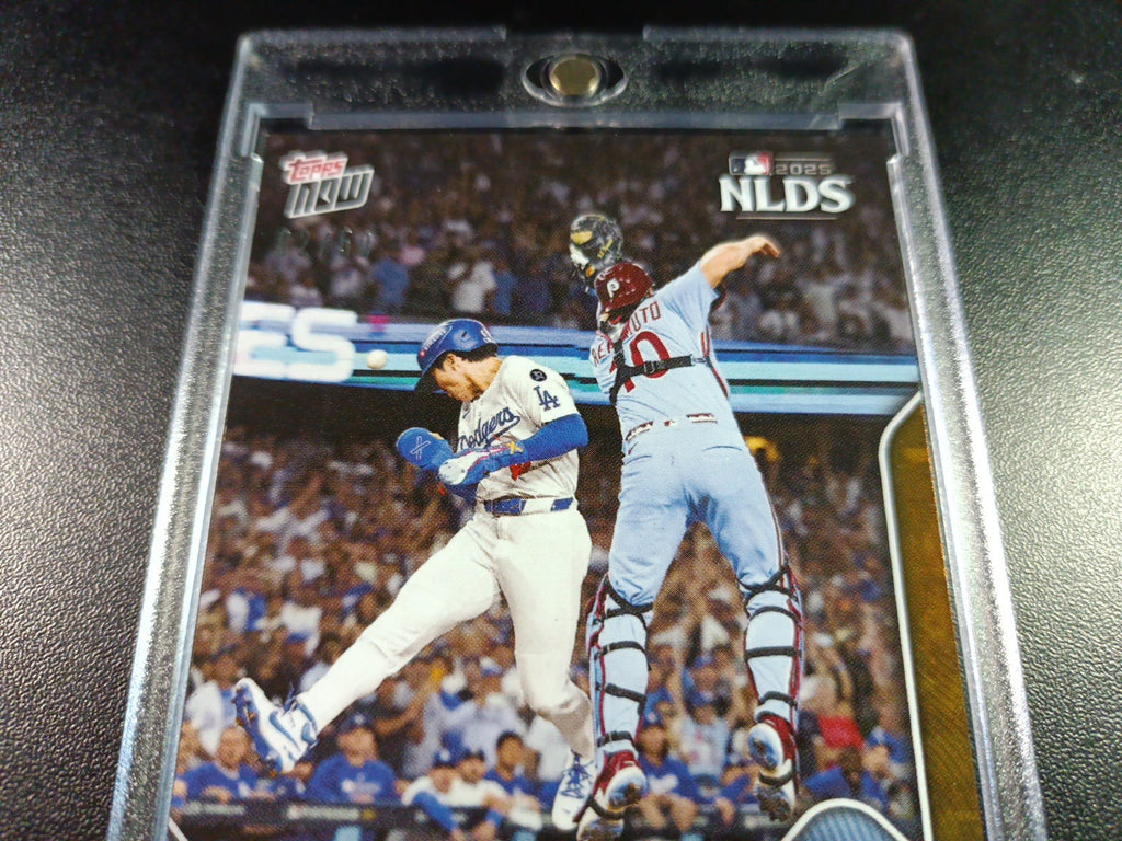 4/50 Gold Foil Topps NOW 847 Dodgers To World Series Case Hit MLB Baseball Card