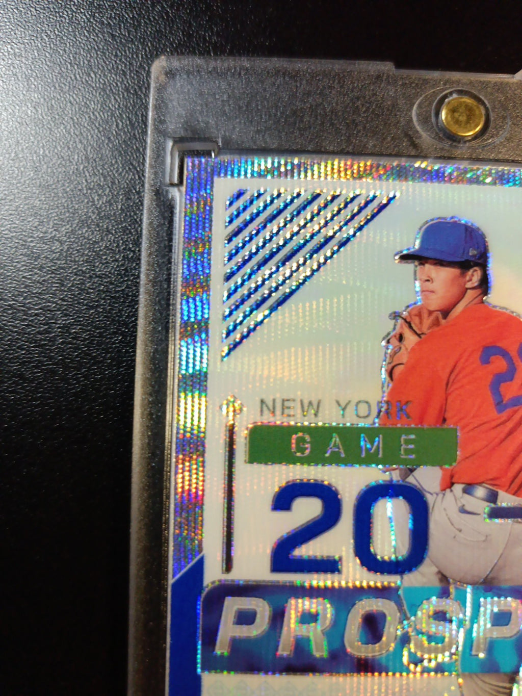 Jonah Tong # /75 Prospect Autograph Linticular Blue Prizm Rare Baseball Card 