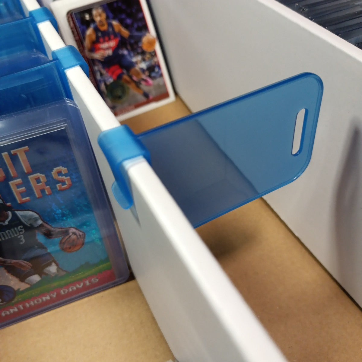 15 Pack Clip On Trading Card Box Sorting Divider Plastic Game Hobby Supplies TCG