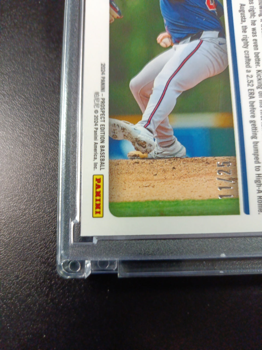 Cade Kuehler # /25 Rare Rookie Atlanta Mojo Prizm Baseball Card MLB