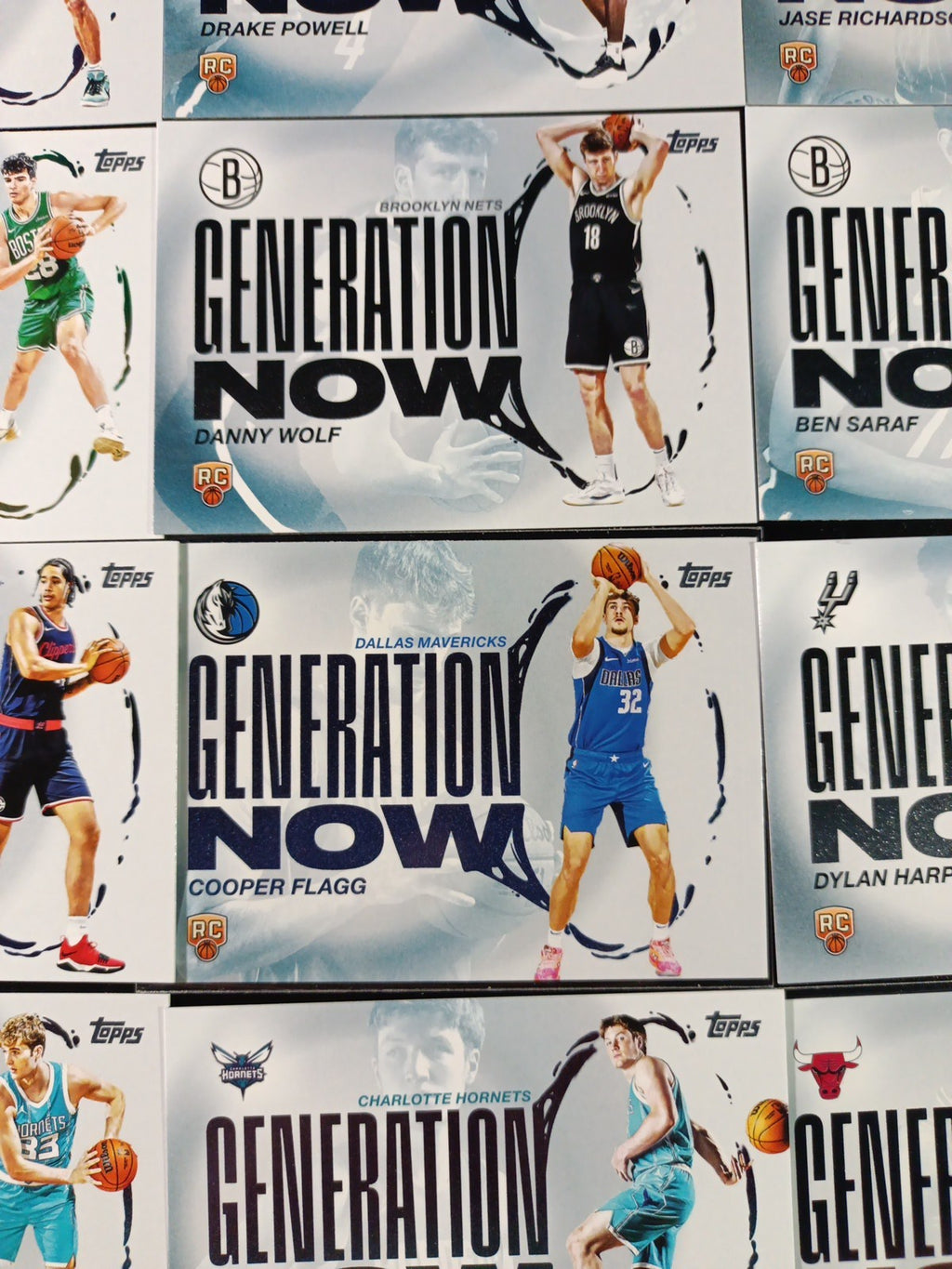 Generation Now 2025-26 Topps Rookie Basketball Card Pick Your Player Set Builder