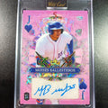 # 1/1 Autograph Moises Ballesteros Rookie Baseball Card Disco Prizm Refractor