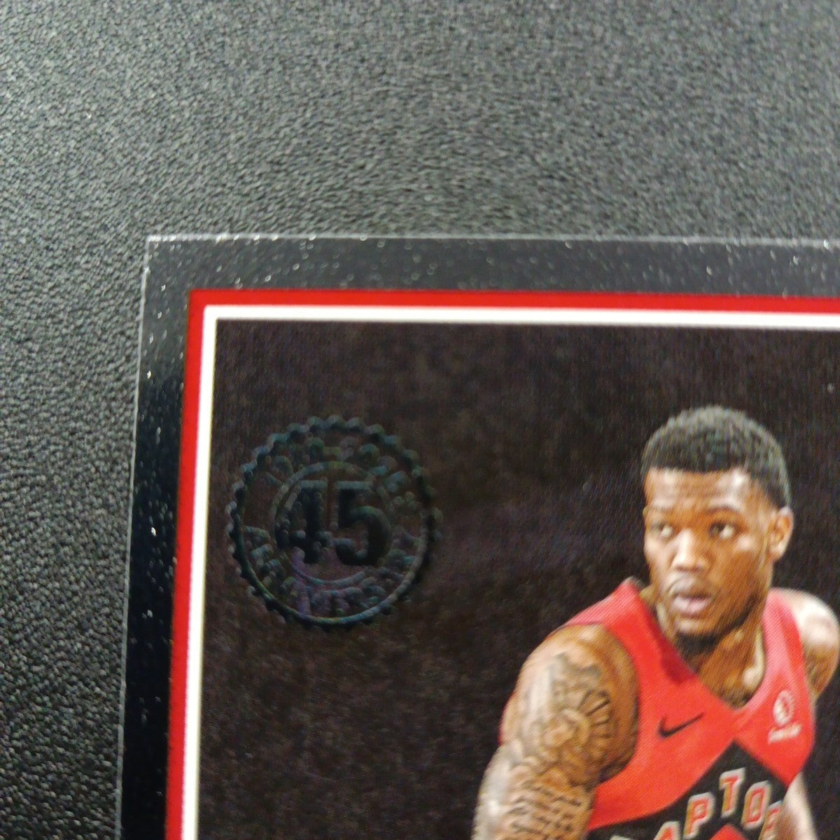 2025-26 Topps Basketball Card Alijah Martin Silver Foil 45th Anniversary