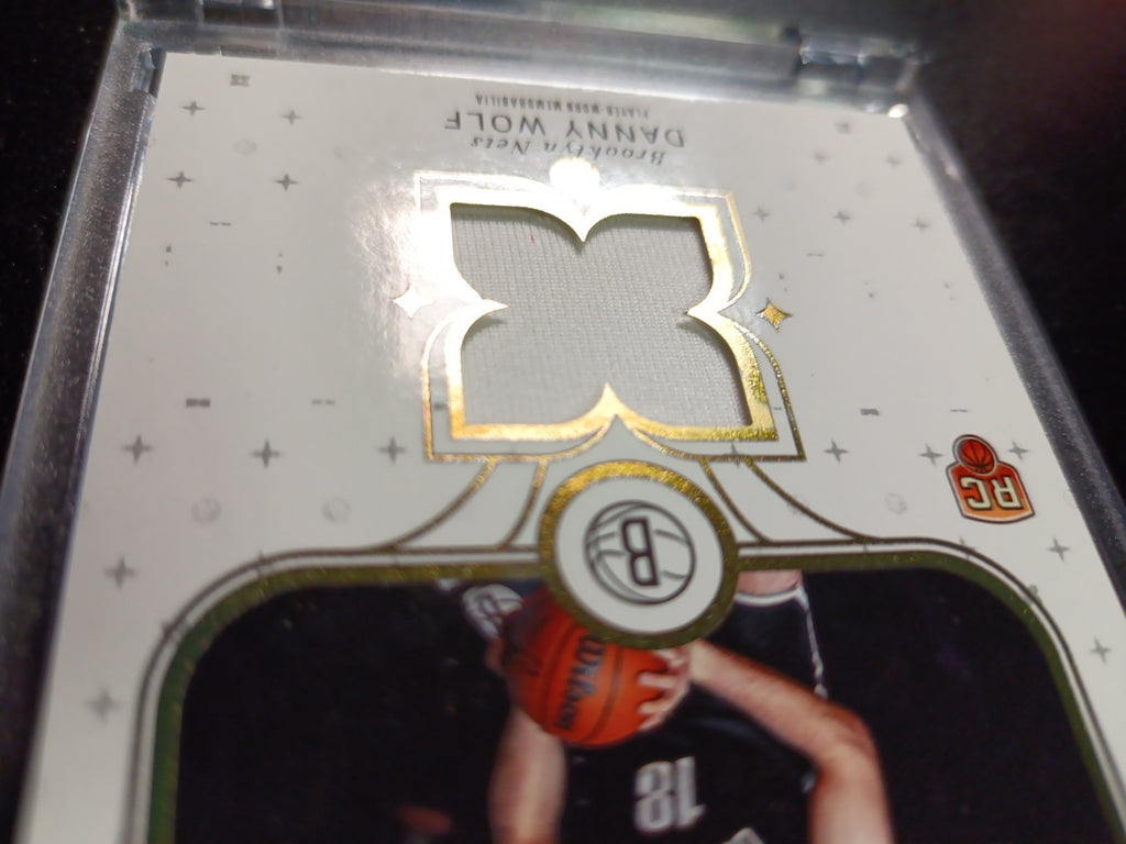 Danny Wolf Rookie Topps Basketball 2025-26 Jersey Patch Relic Franchise Fabrics 