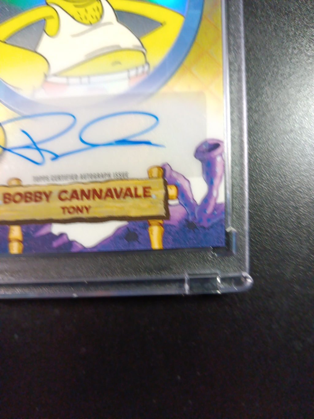SpongeBob Refractor Autograph Tony Bobby Cannavale Card Topps Case Hit