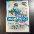Autograph PJ Morlando Miami Marlins Rookie Baseball Card Panini Prospects 2024