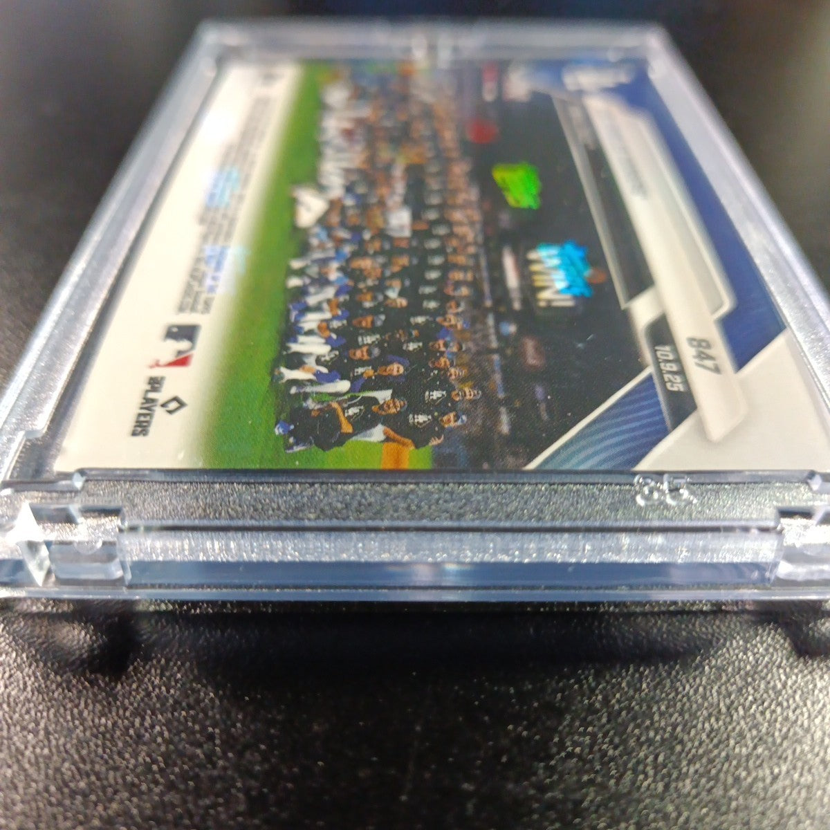 4/50 Gold Foil Topps NOW 847 Dodgers To World Series Case Hit MLB Baseball Card