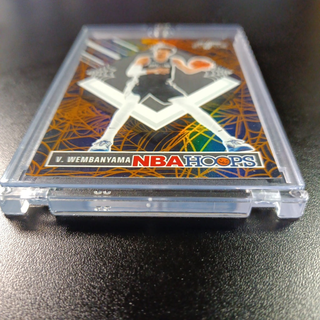 Spider Web Holo Wembanyama NBA Haunted Hoops 2024-25 Basketball Card Spurs Prizm
