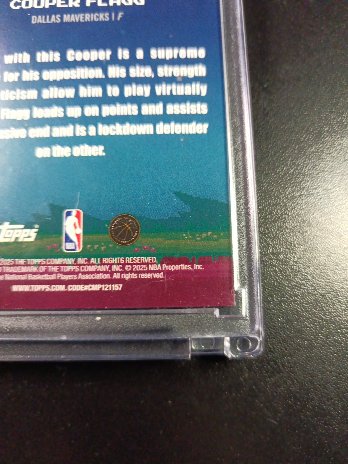 Cooper Flagg Rookie 8 Bit Ballers Video Game Card 2025-26 Topps Basketball