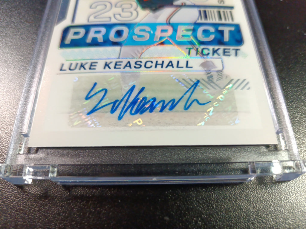 Twins Rookie Autograph Luke Keaschall Prospect Rare Baseball Card 