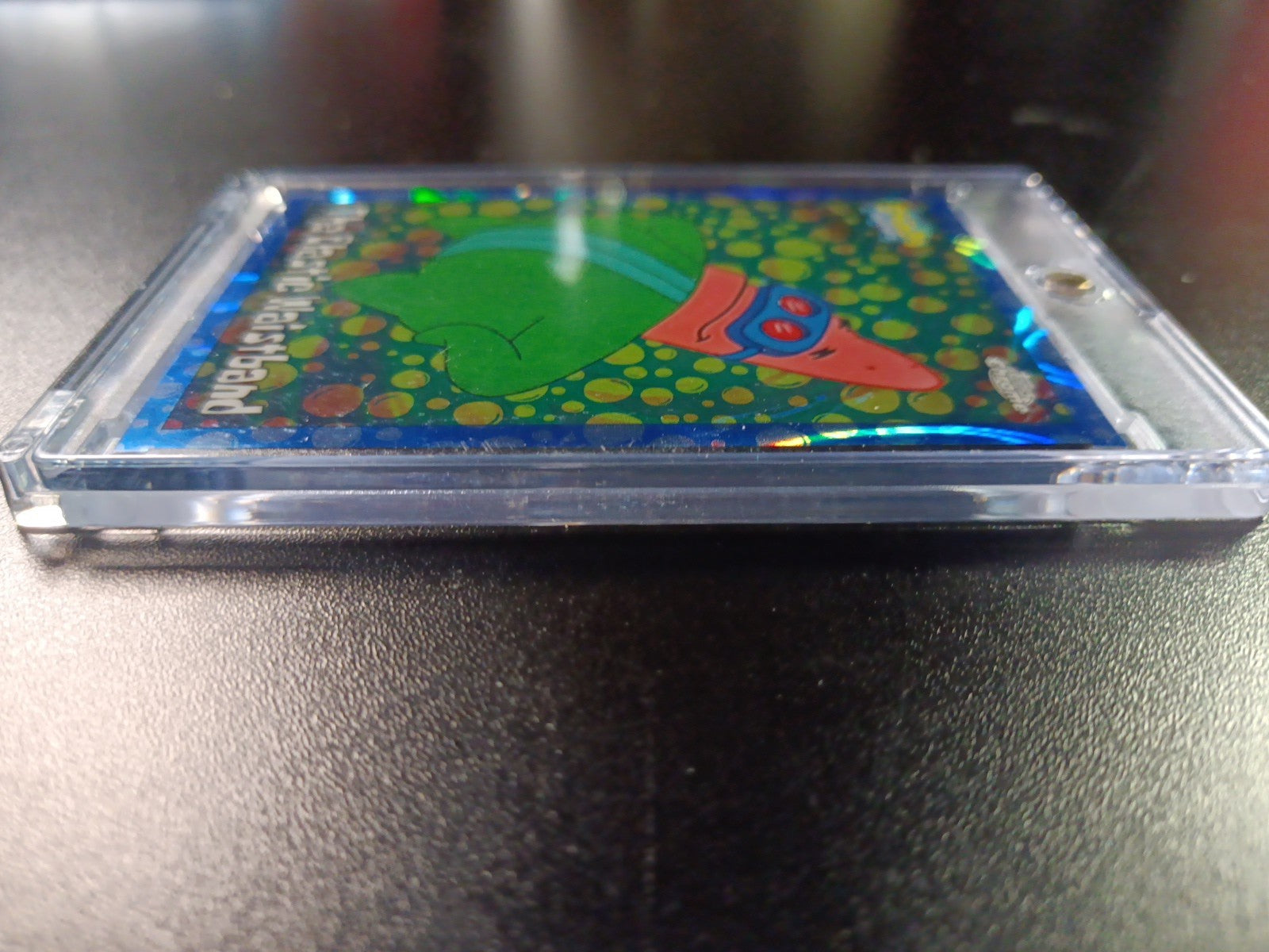 SpongeBob # /99 Blue Bubblefractor Patrick Elastic Waistband Bubble Card Chrome