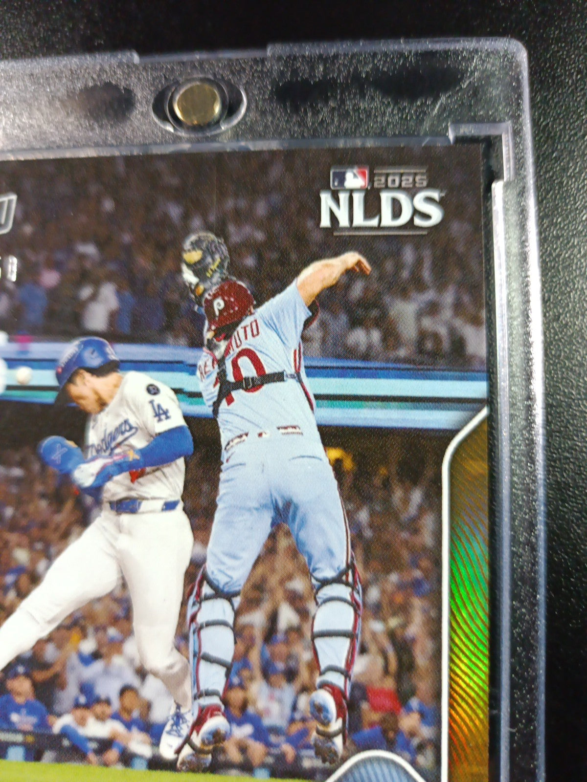 4/50 Gold Foil Topps NOW 847 Dodgers To World Series Case Hit MLB Baseball Card