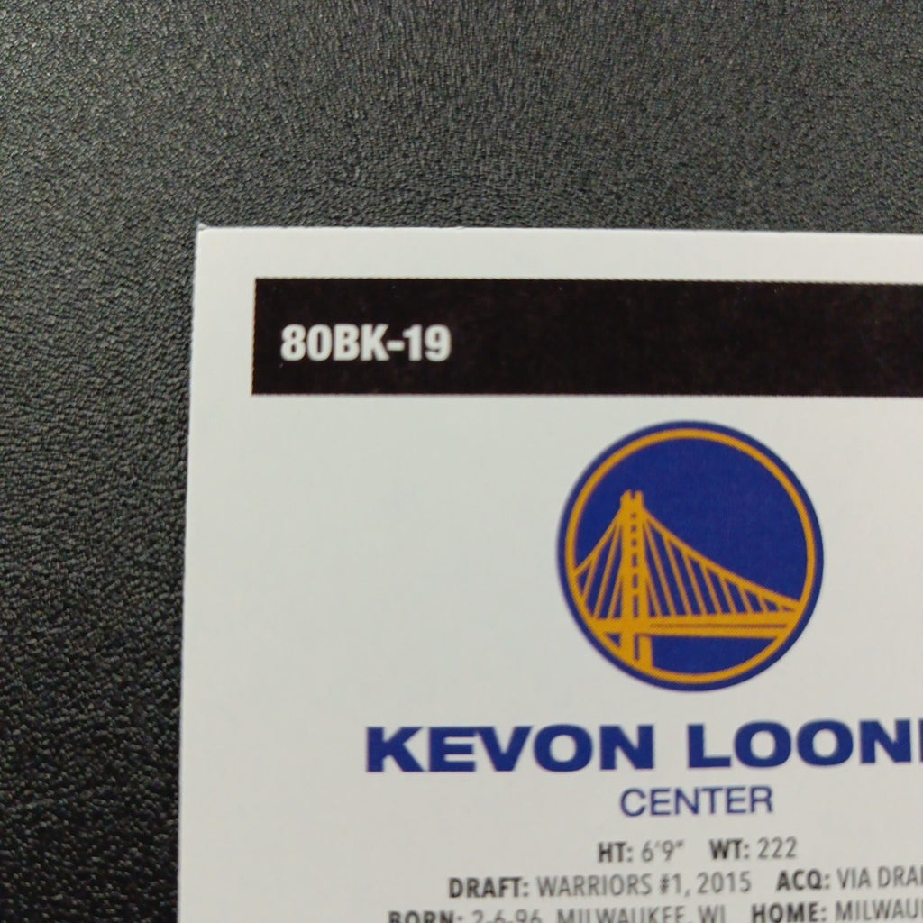 2025-26 Topps Basketball Card Kevon Looney Silver Foil 45th Anniversary