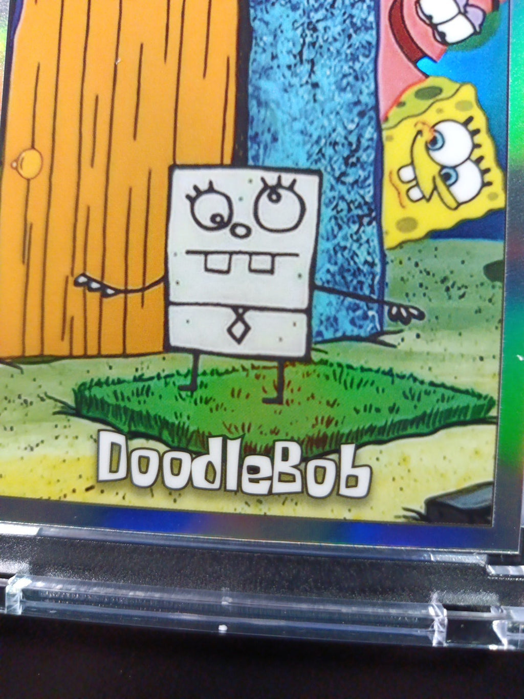SpongeBob DoodleBob #2 Refractor Parallel Trading Card Topps Chrome 2025