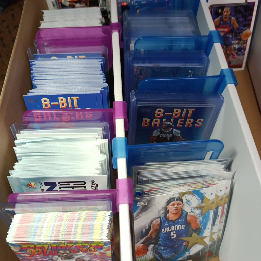 15 Pack Clip On Trading Card Box Sorting Divider Plastic Game Hobby Supplies TCG