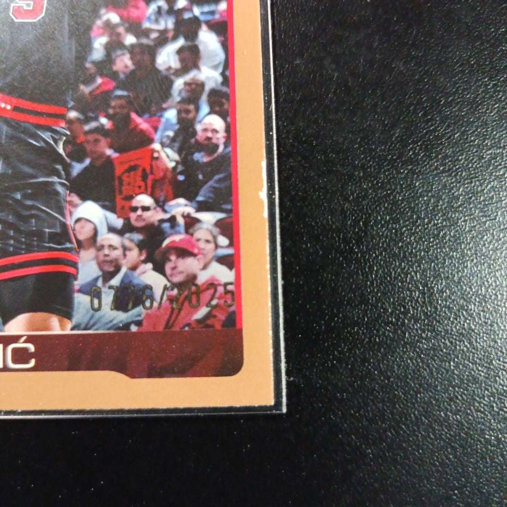 # /2025 Nikola Vucevic Gold Card 2025-26 Topps Basketball NBA Chicago Bulls