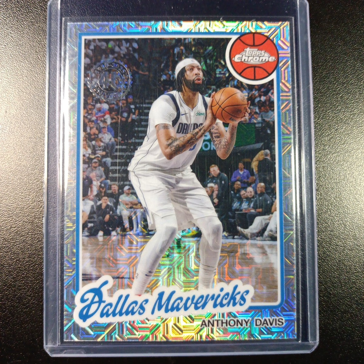 Mojo Refractor Anthony Davis 45th Anniversary Card 25-26 Topps Basketball NBA