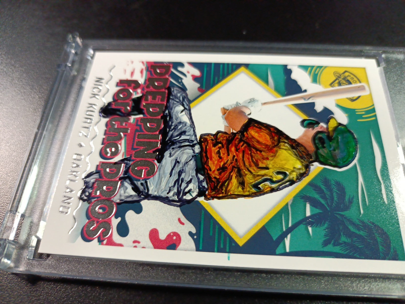 Nick Kurtz Artist Sketch Card Rookie Panini Prepping For the Pros 2024 Gift Idea