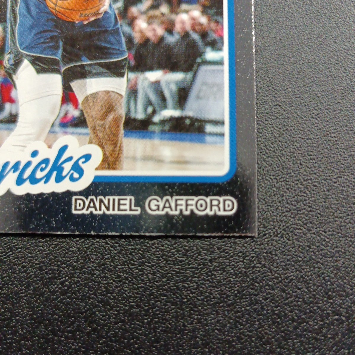 2025-26 Topps Basketball Card Daniel Gafford Silver Foil 45th Anniversary