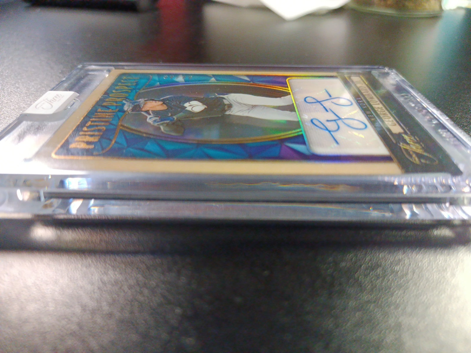 Autograph George Lombard Jr # 2/10 Gold Foil Panini W/ Case Yankees Rookie  /10