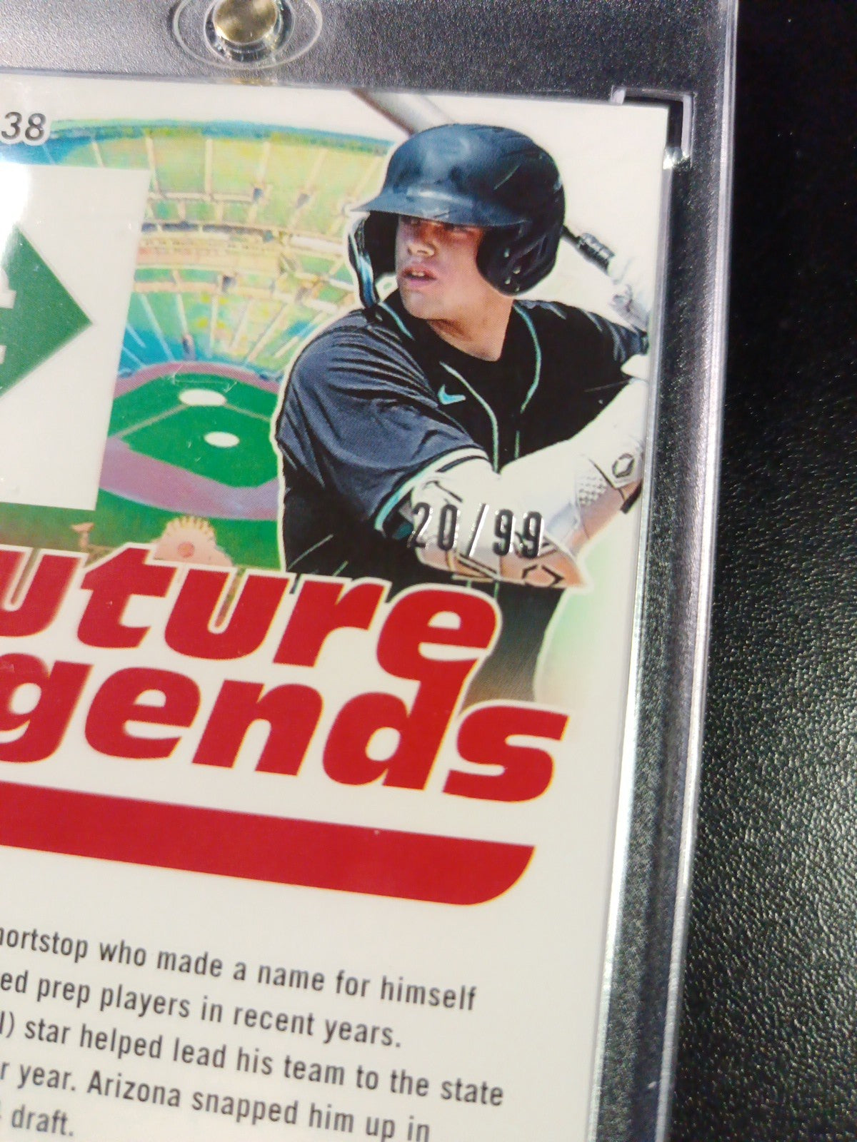 # /99 Rookie On Card Autograph JD Dix Prospect Rare Baseball Card Diamondbacks