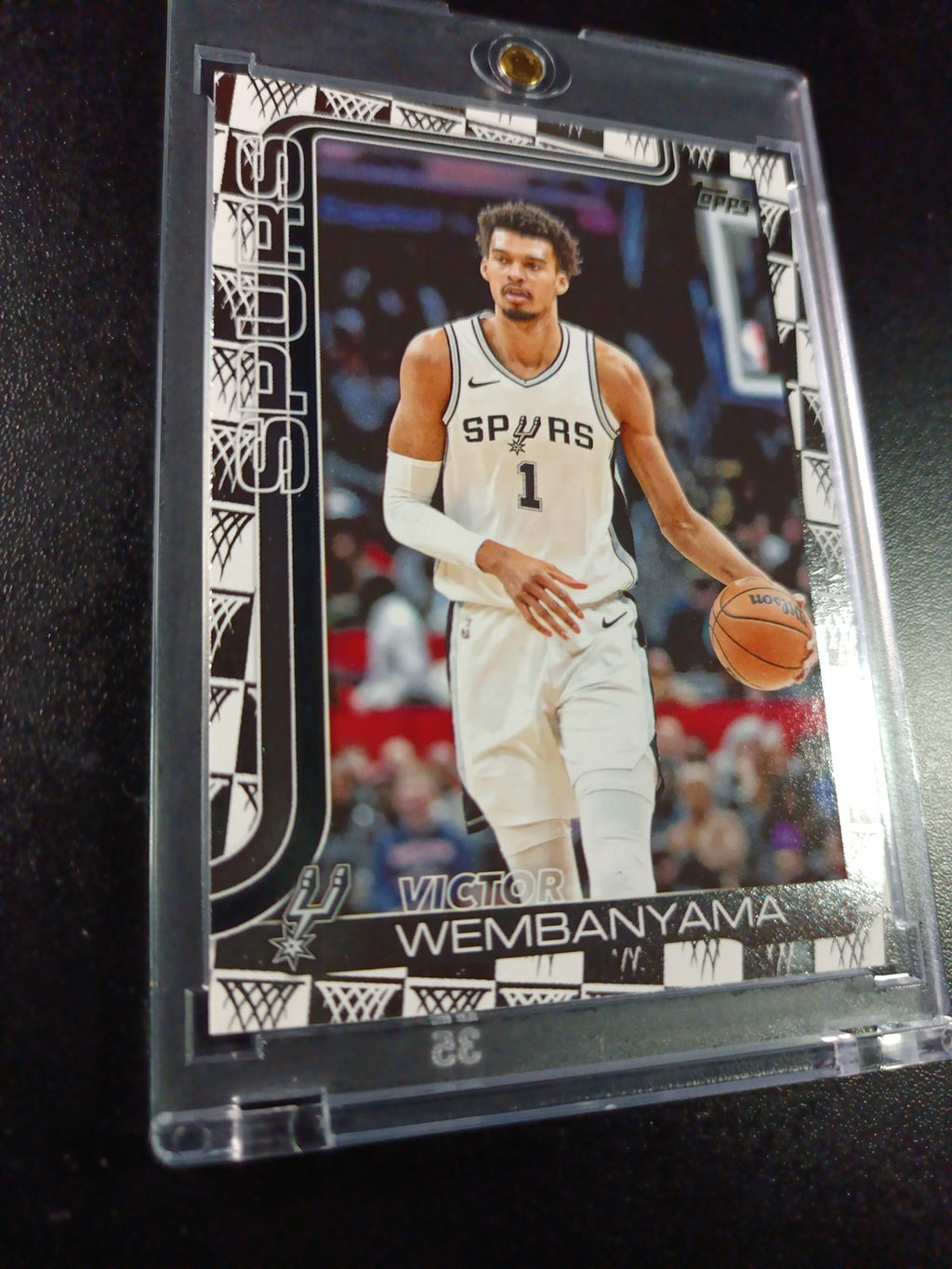 Victor Wembanyama Season Tip Off Foil Card 2025-26 Topps Basketball Card