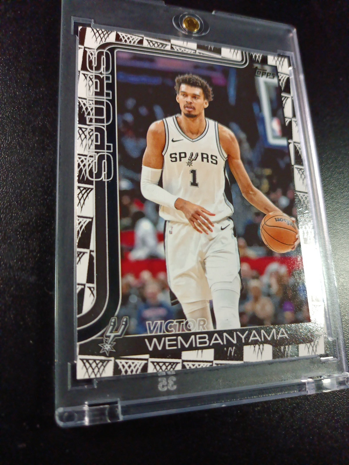 Victor Wembanyama Season Tip Off Foil Card 2025-26 Topps Basketball Card