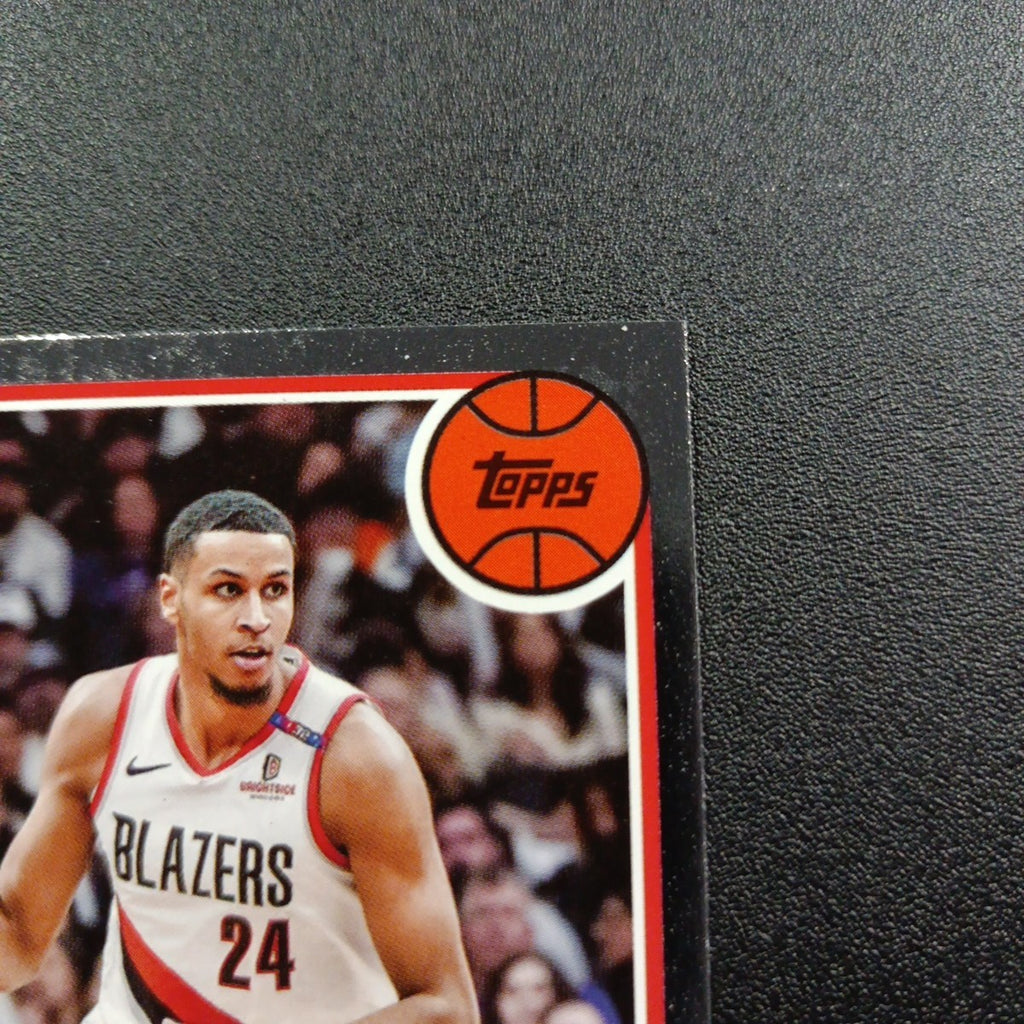 2025-26 Topps Basketball Card Kris Murray Silver Foil 45th Anniversary