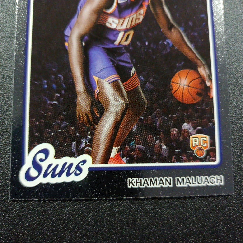 2025-26 Topps Basketball Card Khaman Maluach Silver Foil 45th Anniversary
